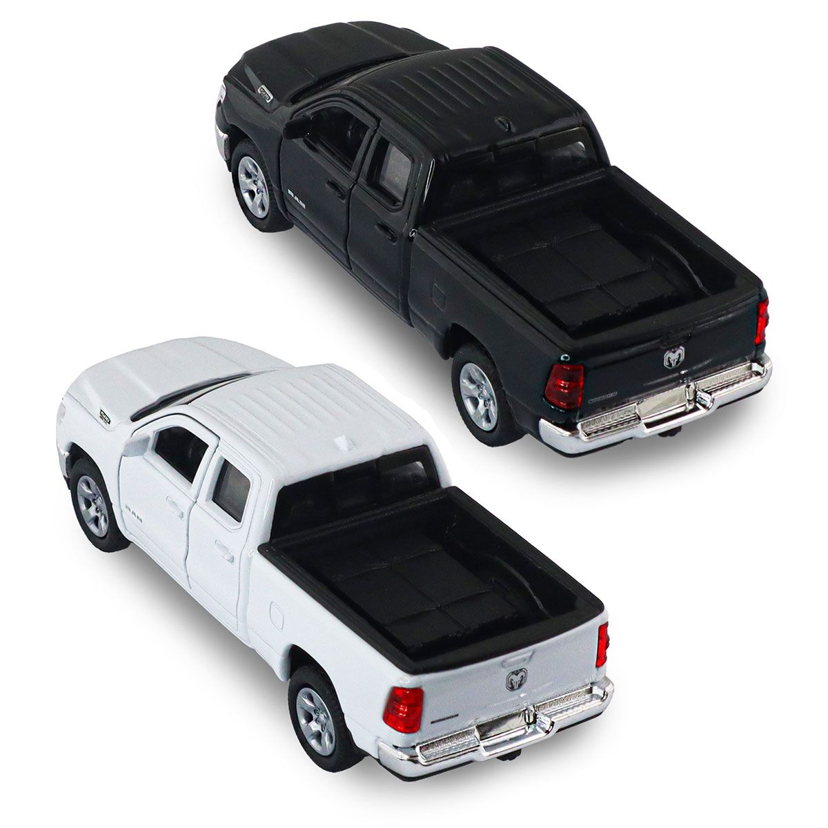 Автомодель - RAM 1500 2019 (білий, чорний)  фото 14