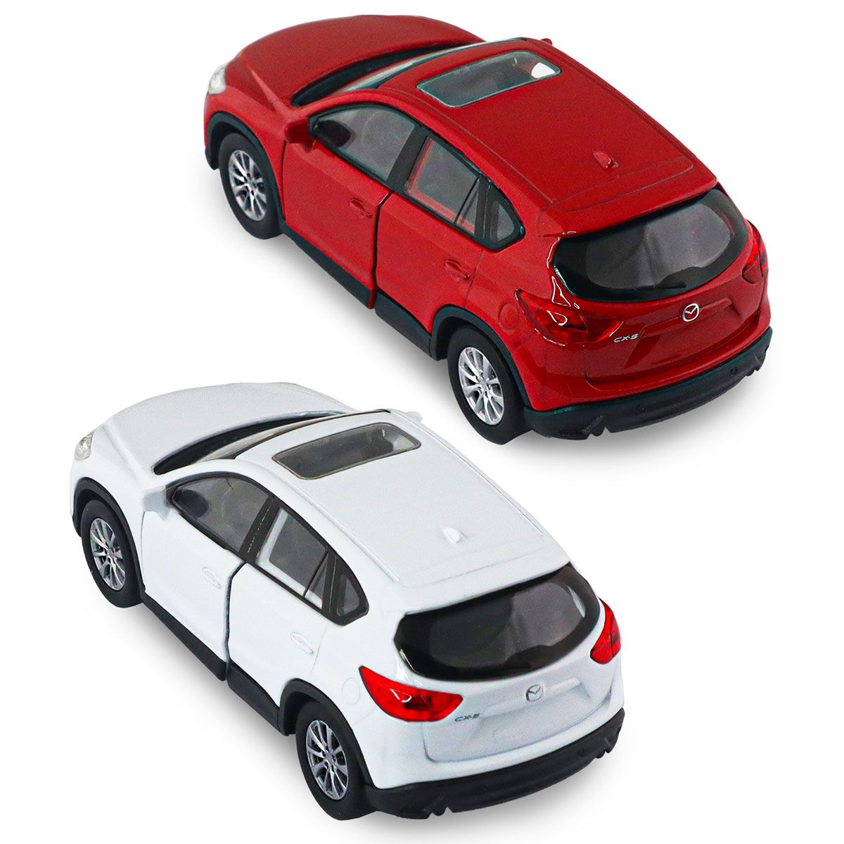 Автомодель - Mazda CX-5 (красный, белый)  фото 14