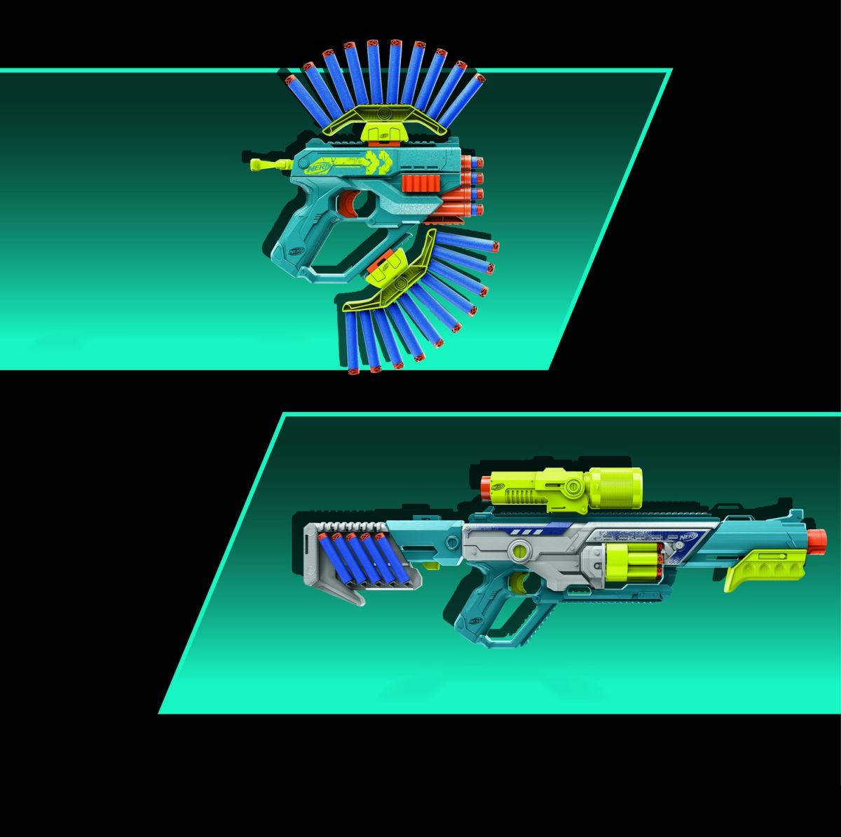 NERF Бластер іграшковий Nerf Rebel Ops Doom Cannon, 60 дротиків, 5 супершелів  фото 14