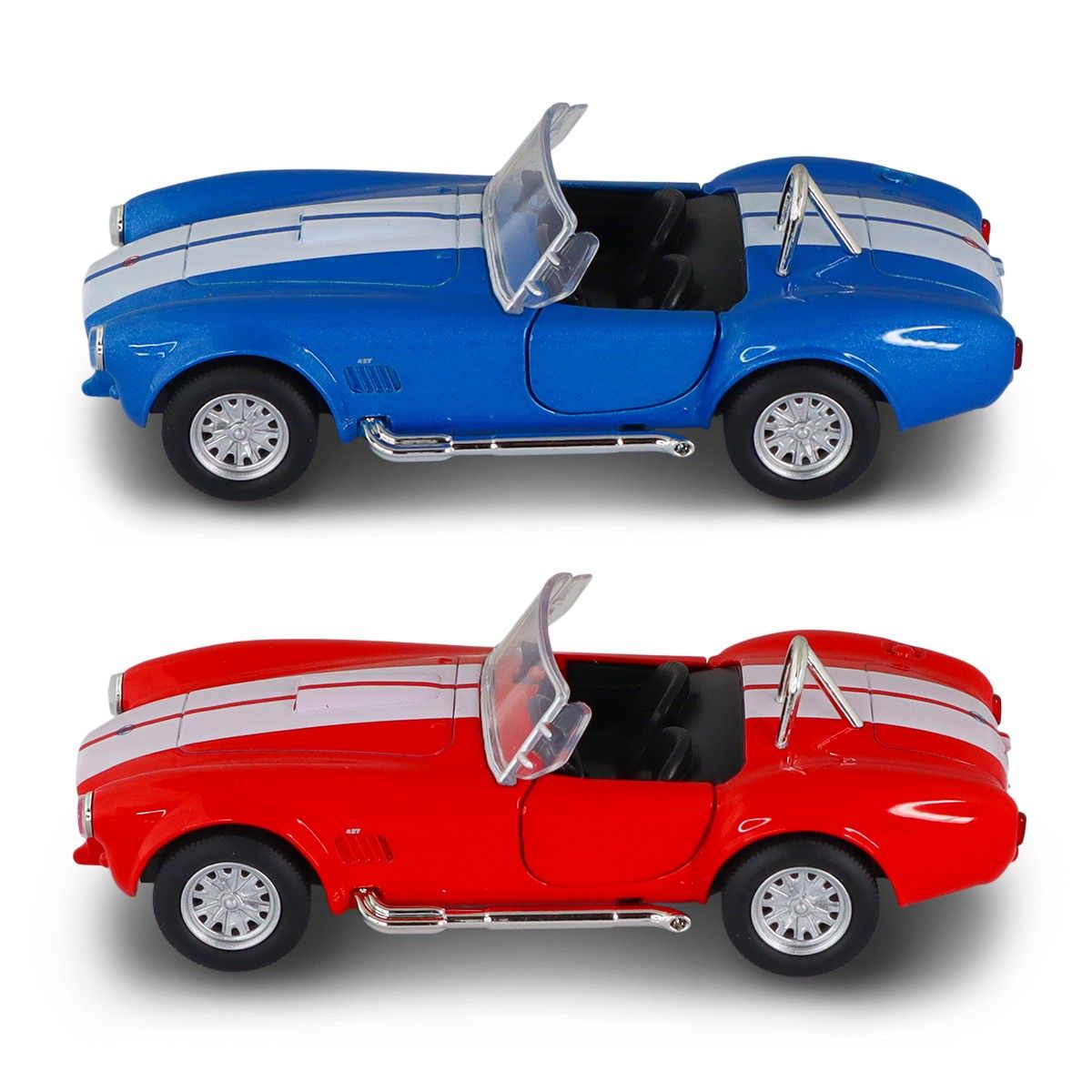 Автомодель – Shelby Cobra 427 SC 1965 (красный, синий)  фото 14