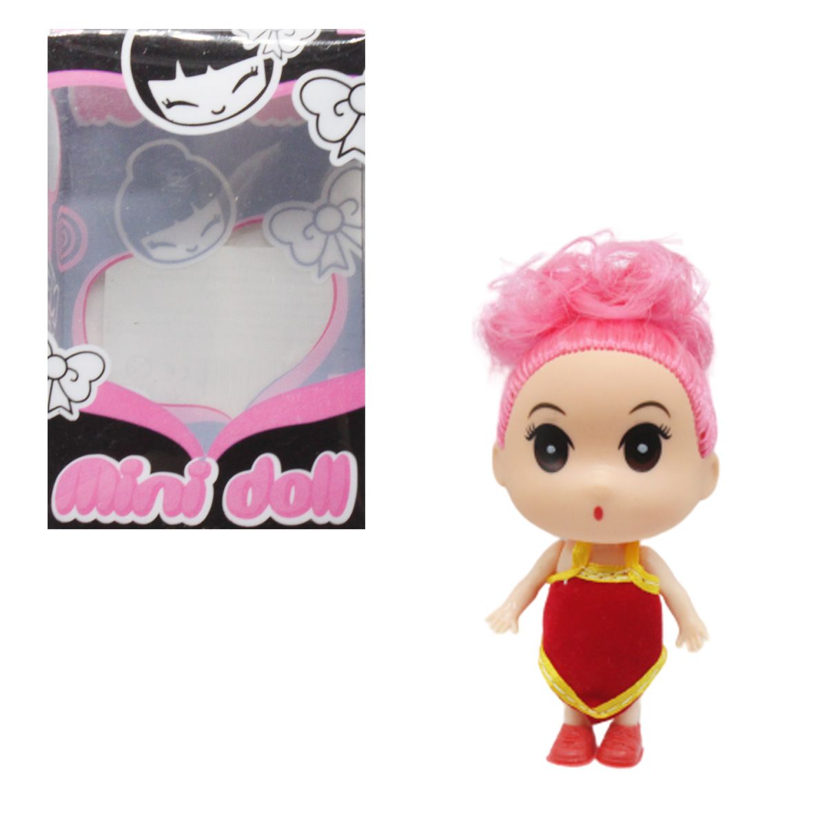 Лялька "Mini doll", рожевий