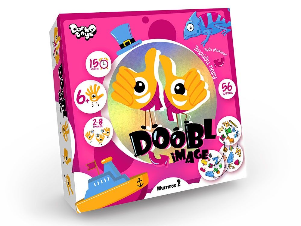 Настільна гра "Doobl image: Multibox 2" укр Данкотойз