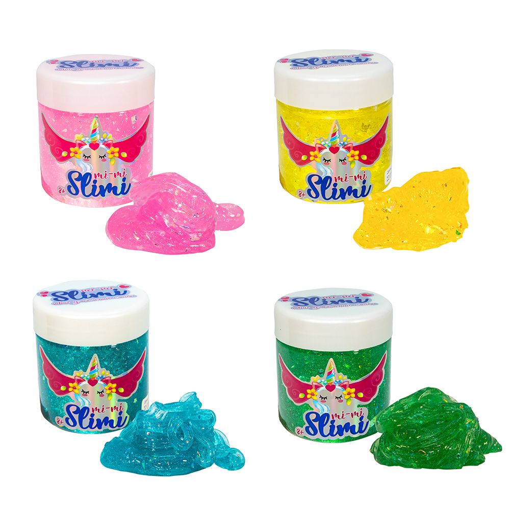 Слайм "Mi-mi Slimi" з фольгою, 150 г  фото 1