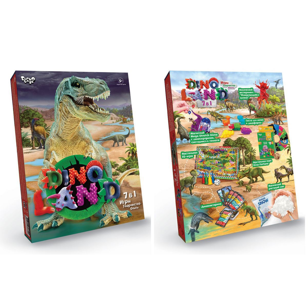 Игровой набор "Dino Land" рус