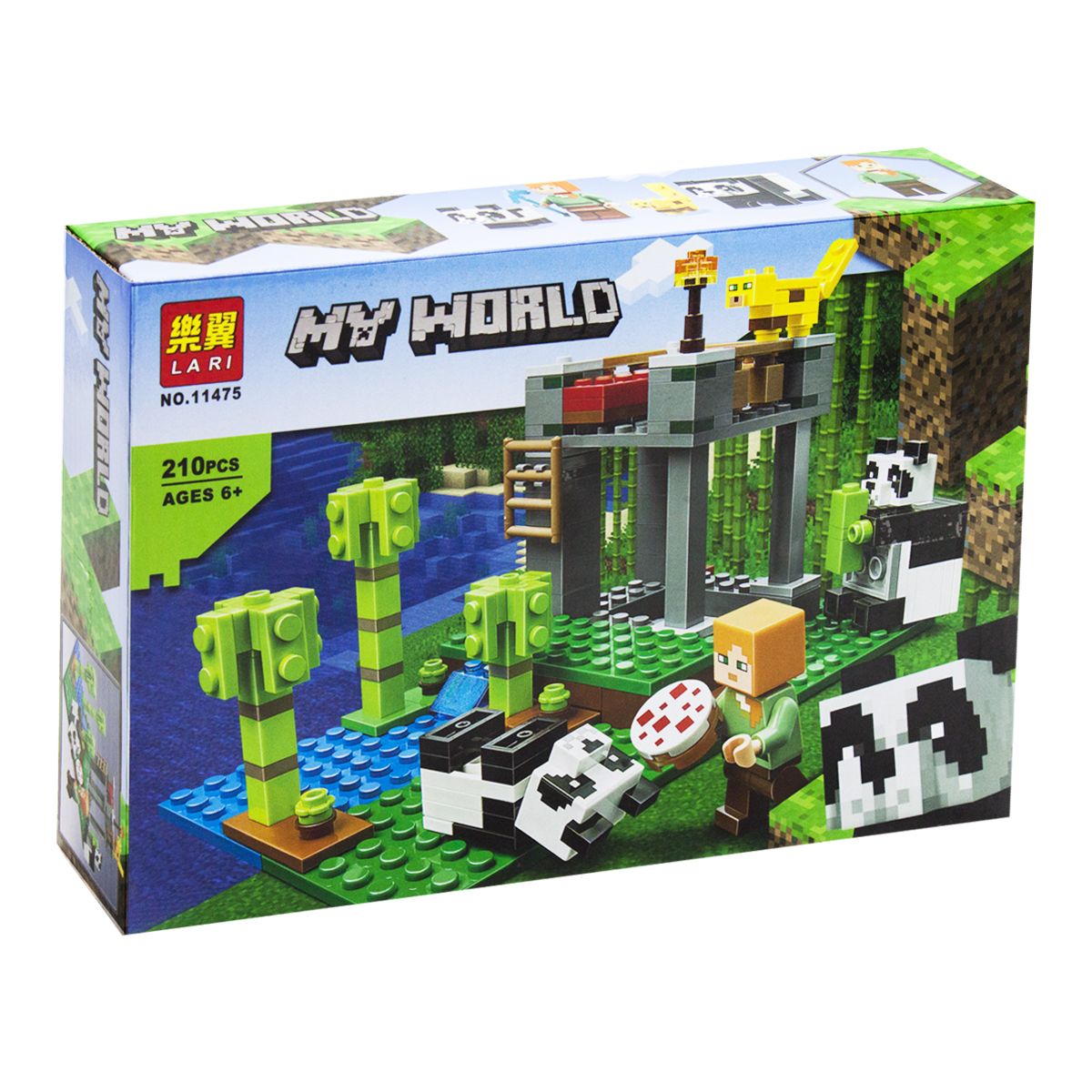 Конструктор "Minecraft: My World", 210 деталей