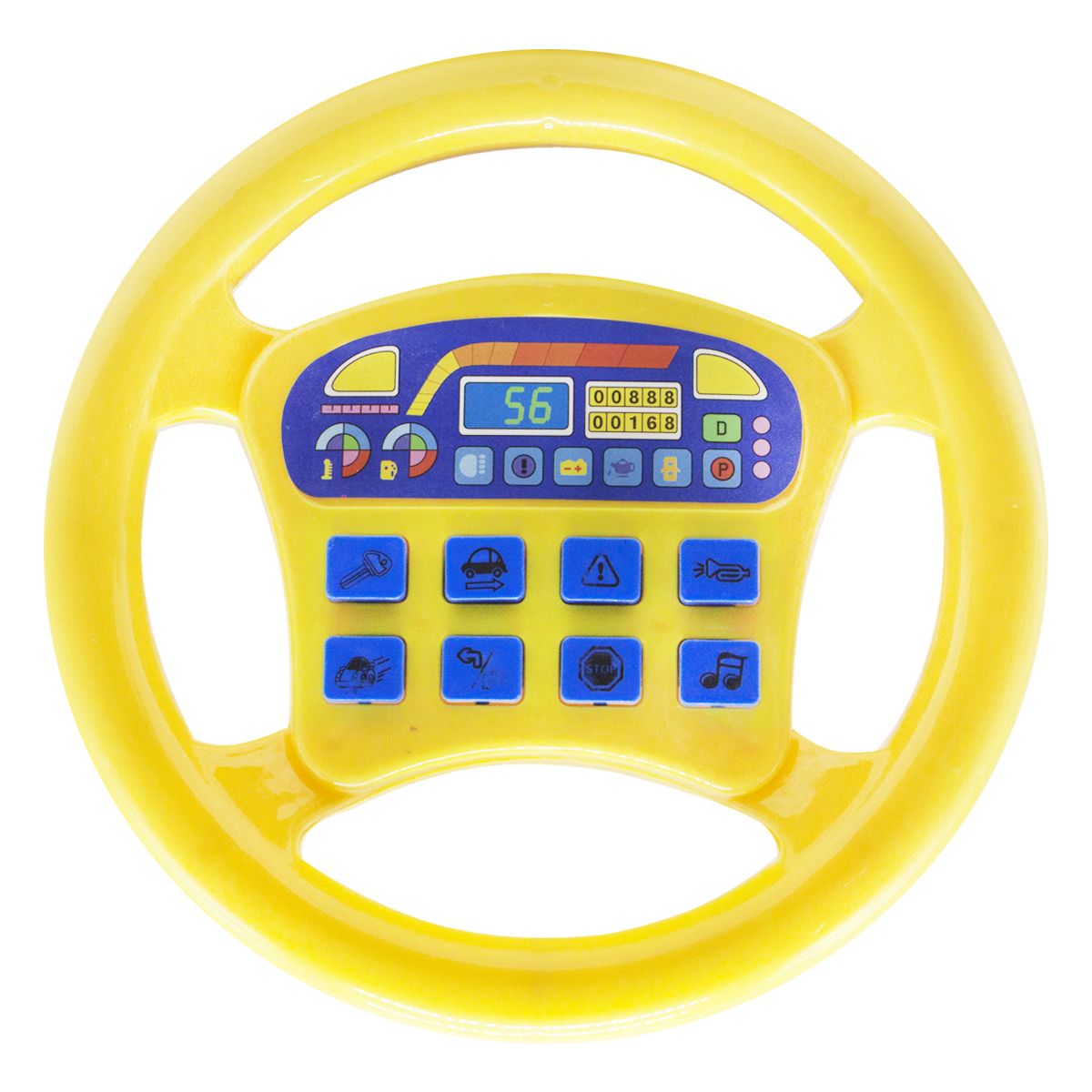 Интерактивная игрушка "Руль", жёлтый