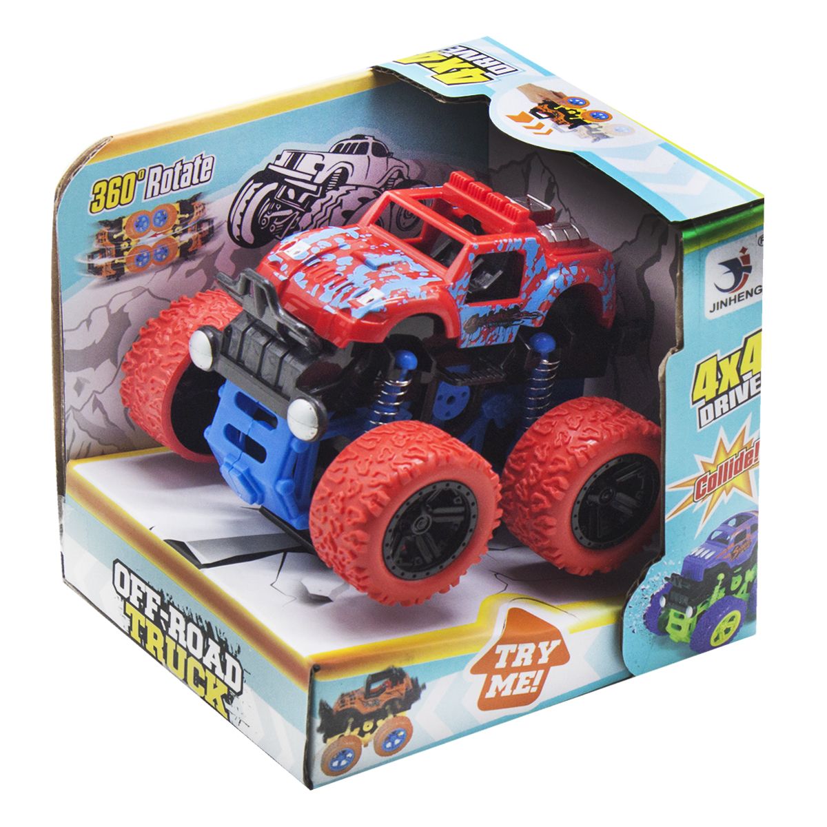 Машинка-внедорожник "Off-road Truck", красный  фото 1