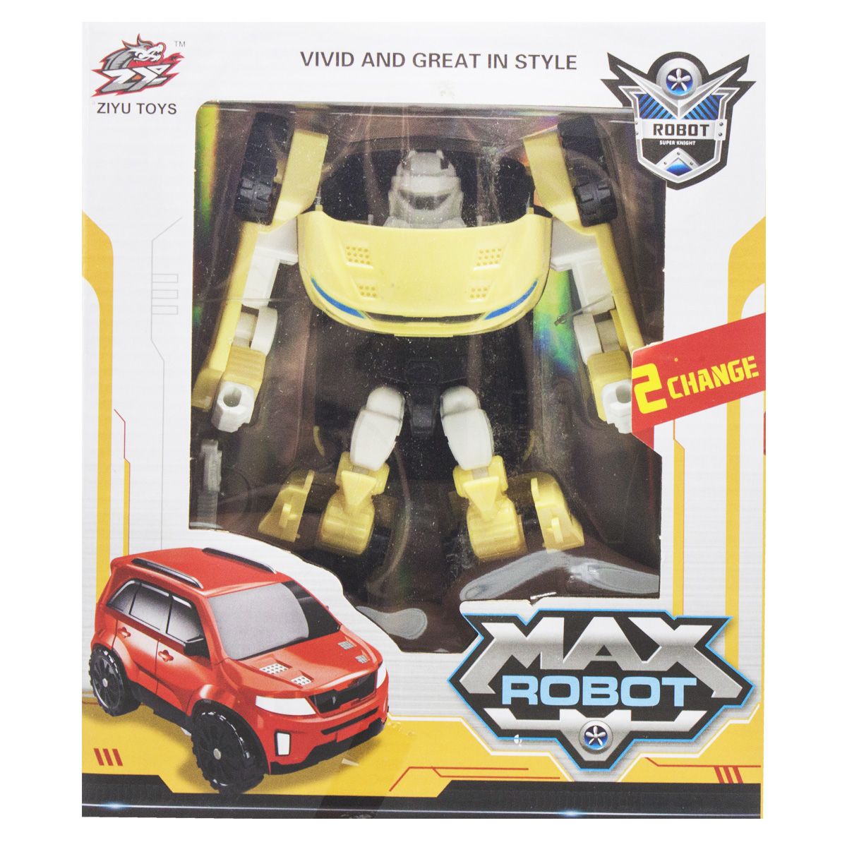 Трансформер "Max Robot", желтый фото 1 Трансформер "Max Robot", желтый фото 1