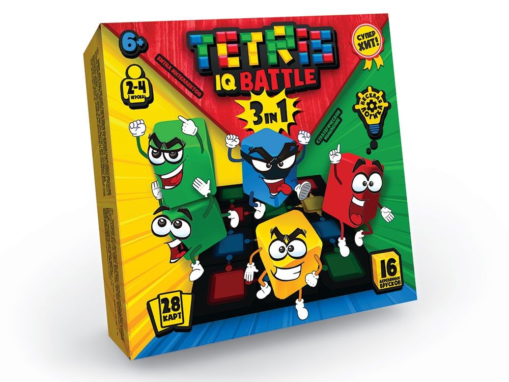 Розвиваюча гра "Tetris IQ battle 3in1", рус