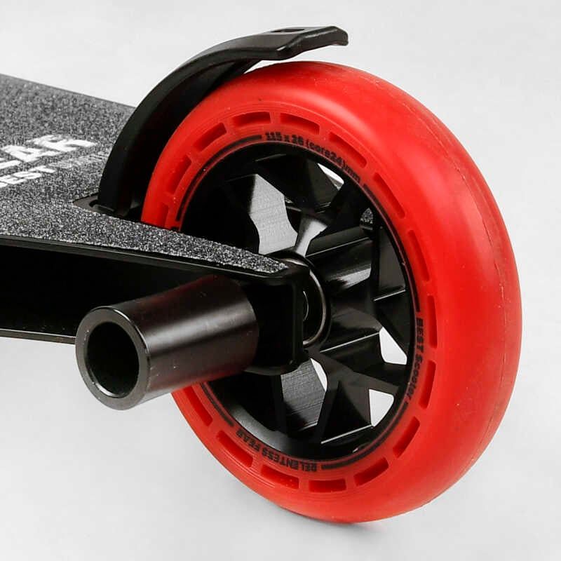 Самокат трюковий "Best Scooter" FEAR, SCS-система, ПЕГИ, алюмінієвий диск та дека, колеса PU, d=115 мм, ширина керма 58 см фото 15 Самокат трюковий "Best Scooter" FEAR, SCS-система, ПЕГИ, алюмінієвий диск та дека, колеса PU, d=115 мм, ширина керма 58 см фото 15