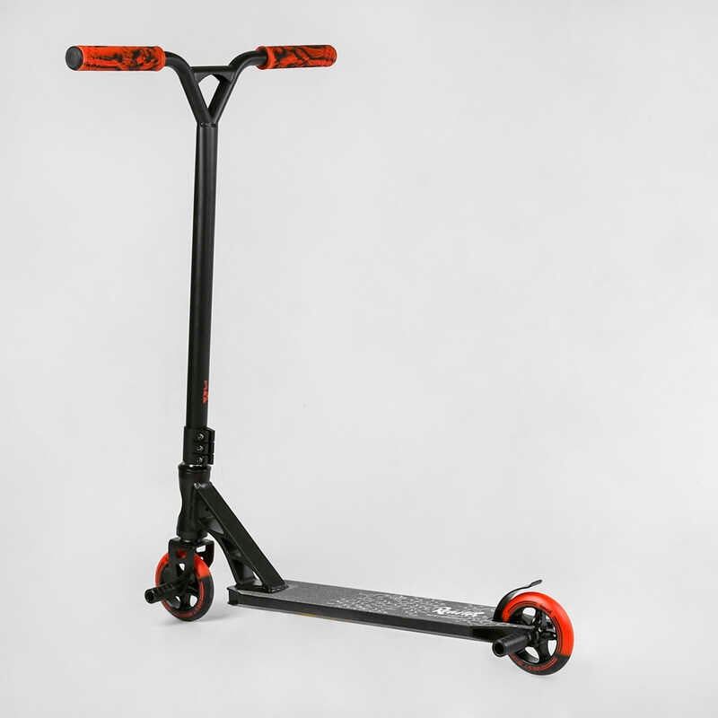 Самокат трюковий "Best Scooter Reactor" (HIC-система, ПЕГИ, алюмінієвий диск та дека, колеса PU, d=110 мм, ширина керма 55 см) фото 15 Самокат трюковий "Best Scooter Reactor" (HIC-система, ПЕГИ, алюмінієвий диск та дека, колеса PU, d=110 мм, ширина керма 55 см) фото 15