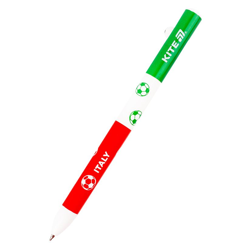 Ручка кулькова автоматична Football nations, синя  фото 15