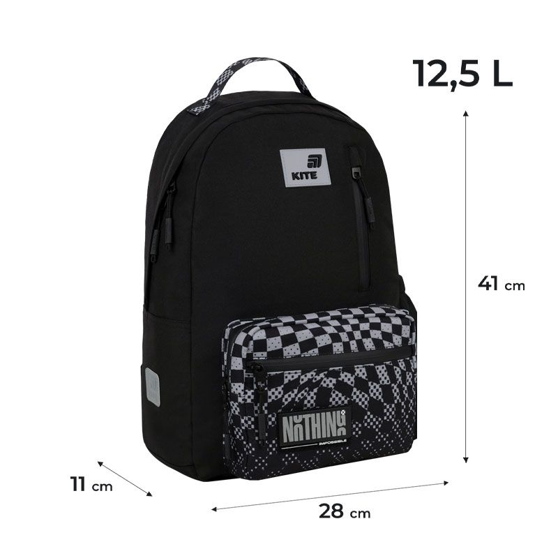 Рюкзак Kite Education teens 949M Nothing Impossible  фото 15