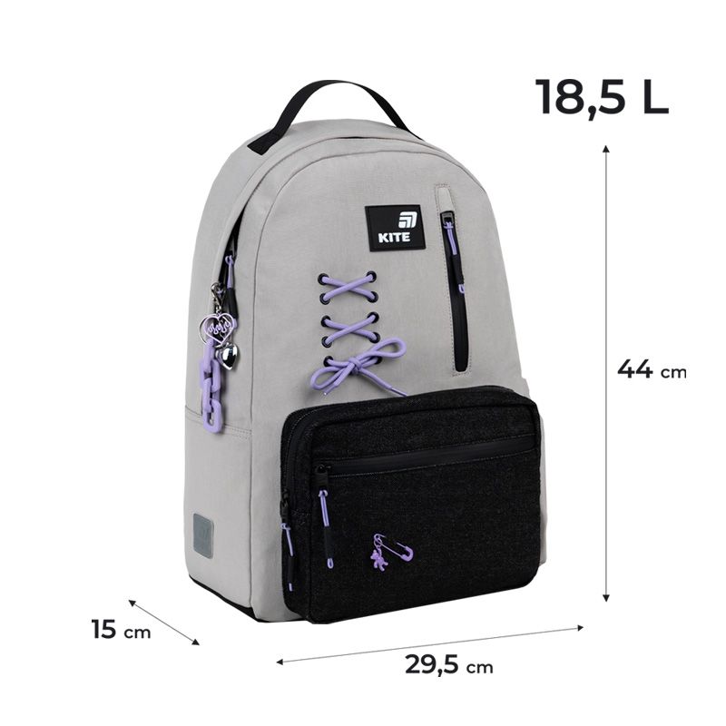 Рюкзак Kite Education teens 949L Romantic Minimalism  фото 15