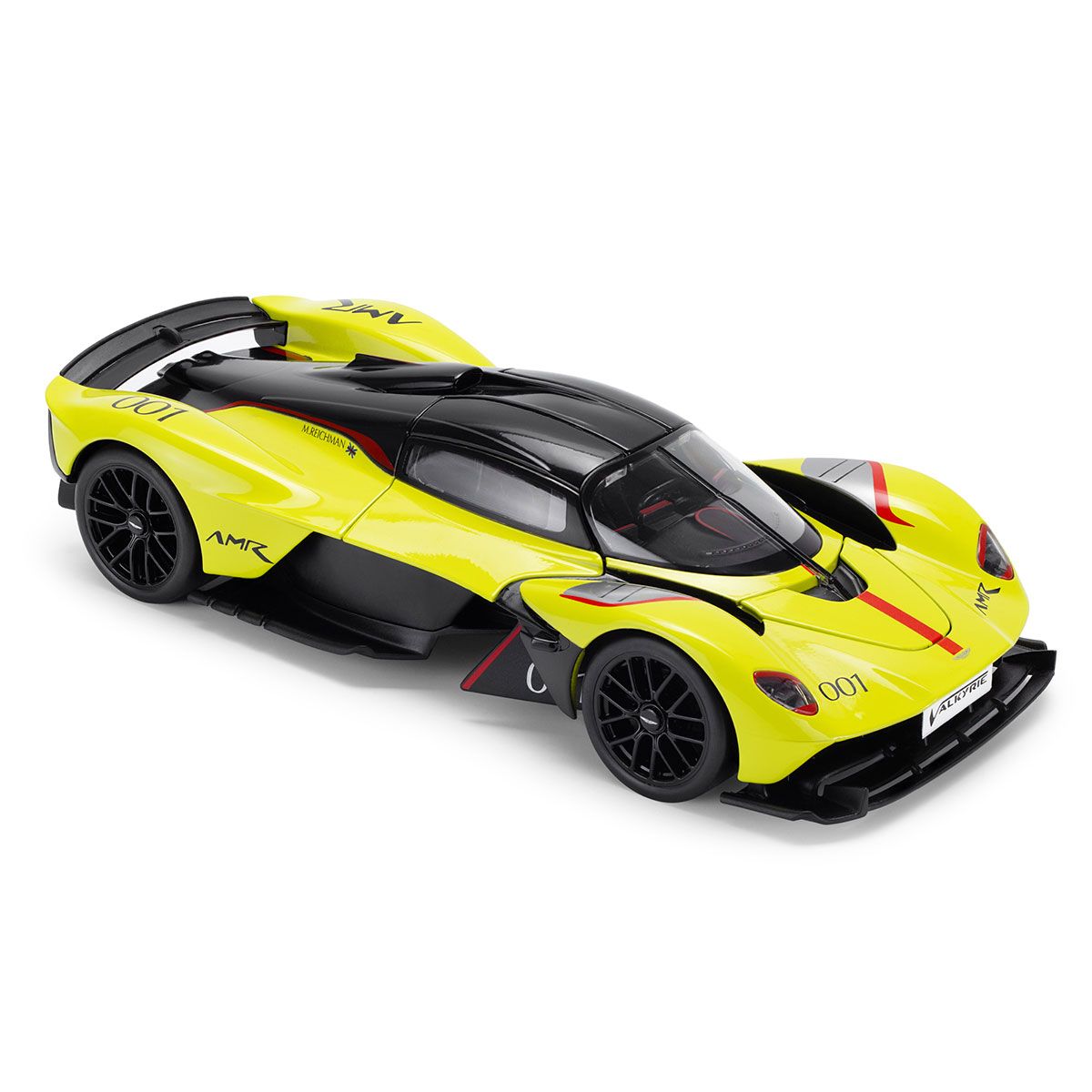 Автомодель - Aston Martin Valkyrie (жёлтый, 1:18)  фото 15