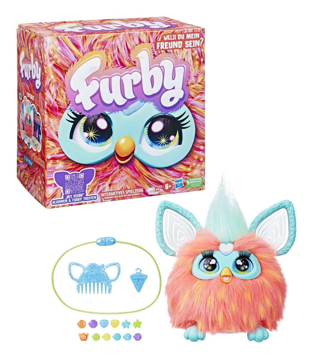 Іграшка інтерактивна Furby Coral Кораловий  фото 15
