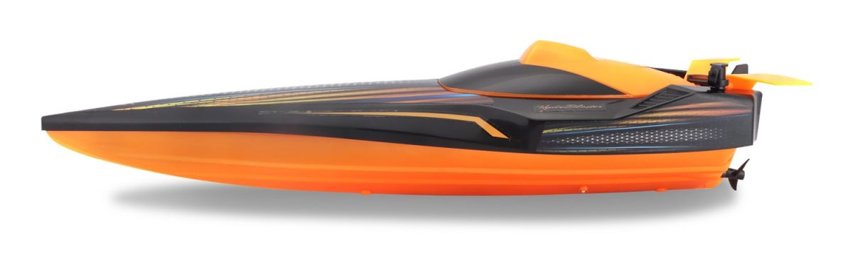Катер на р/у Hydro Blaster Speed Boat - помаранчево-чорний  фото 15