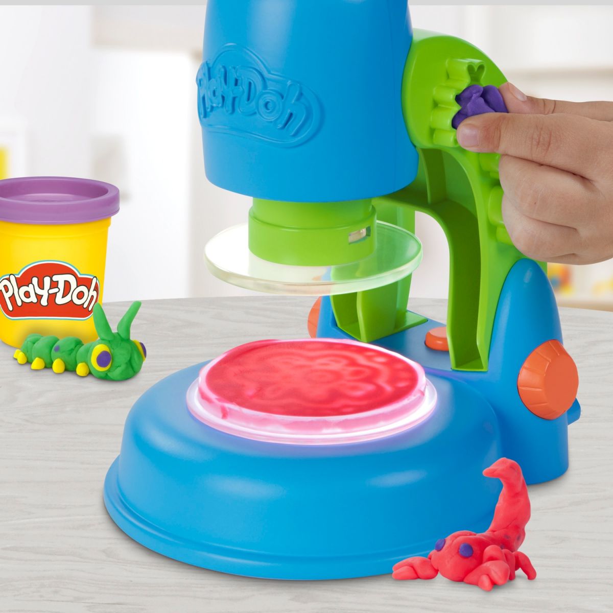 Play-Doh Набор для творчества с массой для лепки Микроскоп  фото 15