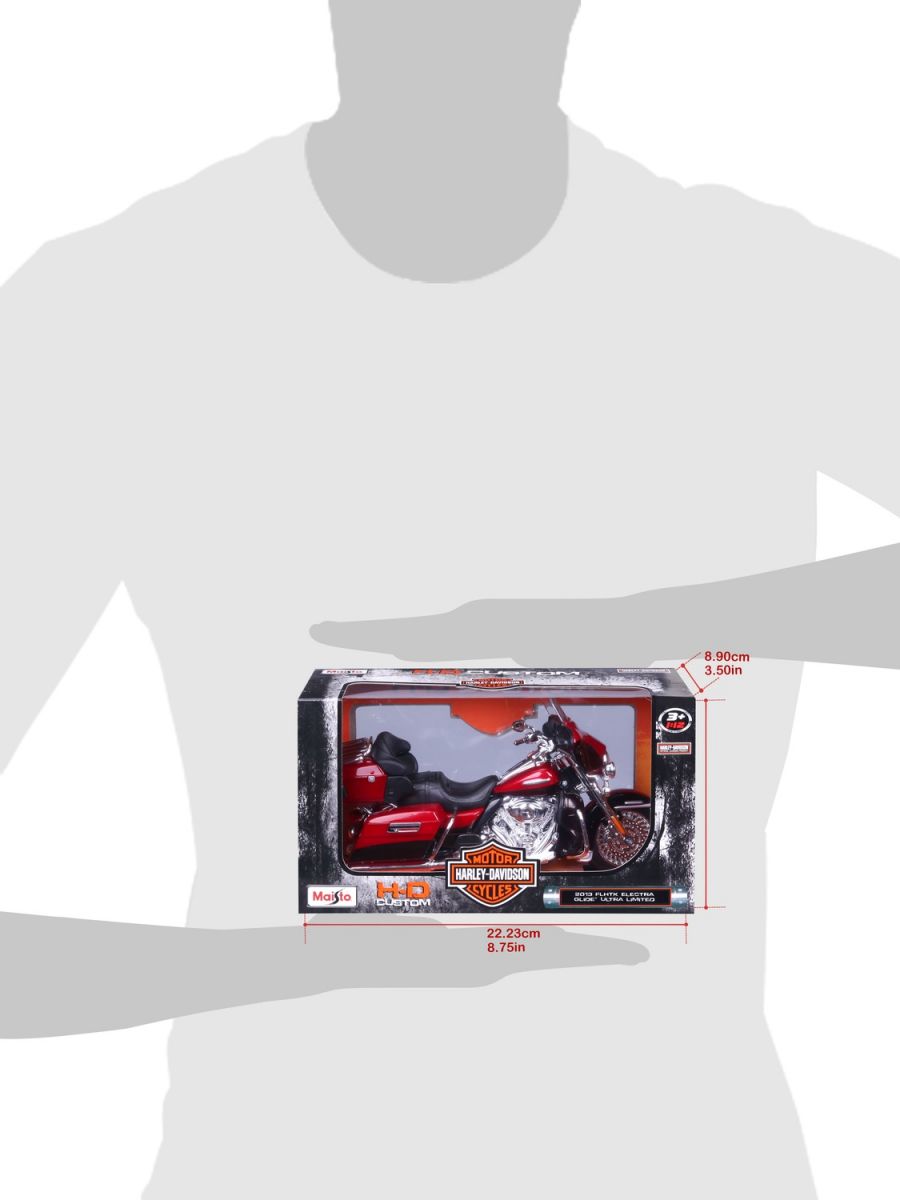Мотоцикл іграшковий Harley-Davidson Motorcycles With Stand, масштаб 1:12, в асортименті  фото 15