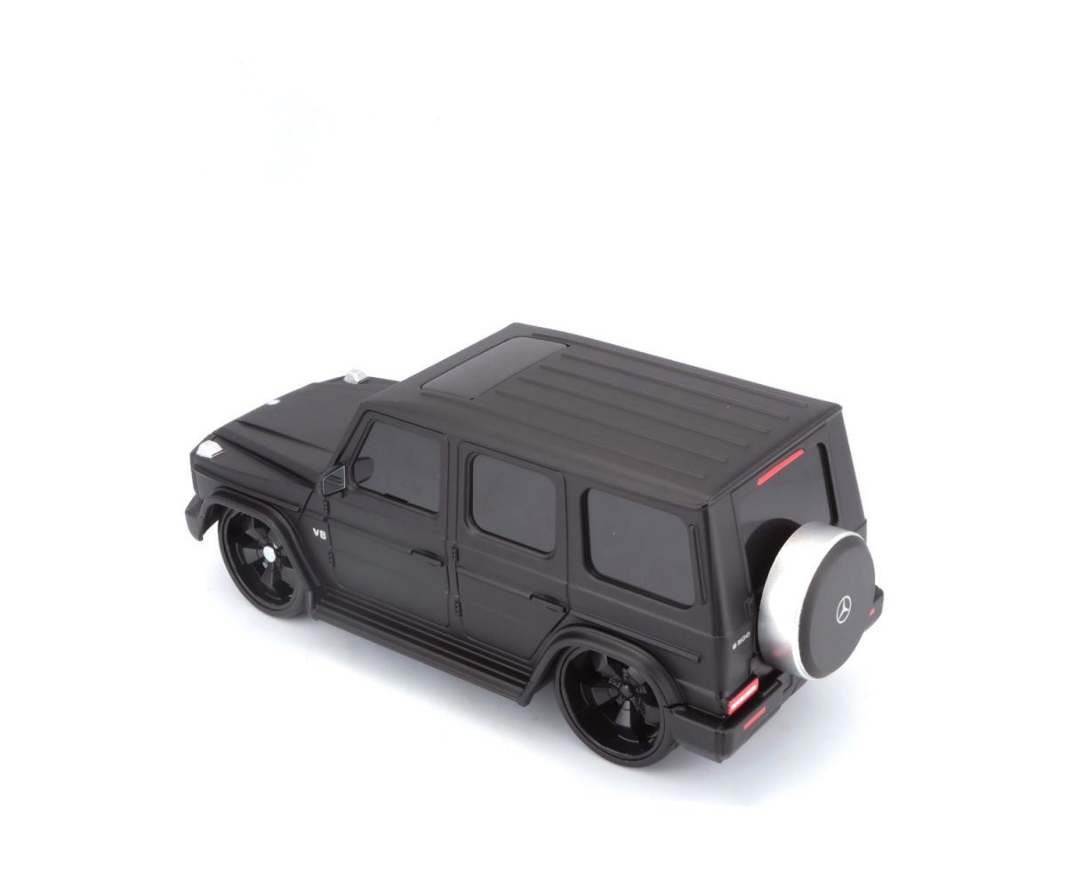 Машинка іграшкова на р/к  2018 Mercedes-Benz G-Class, масштаб 1:24 матовий чорний  фото 15