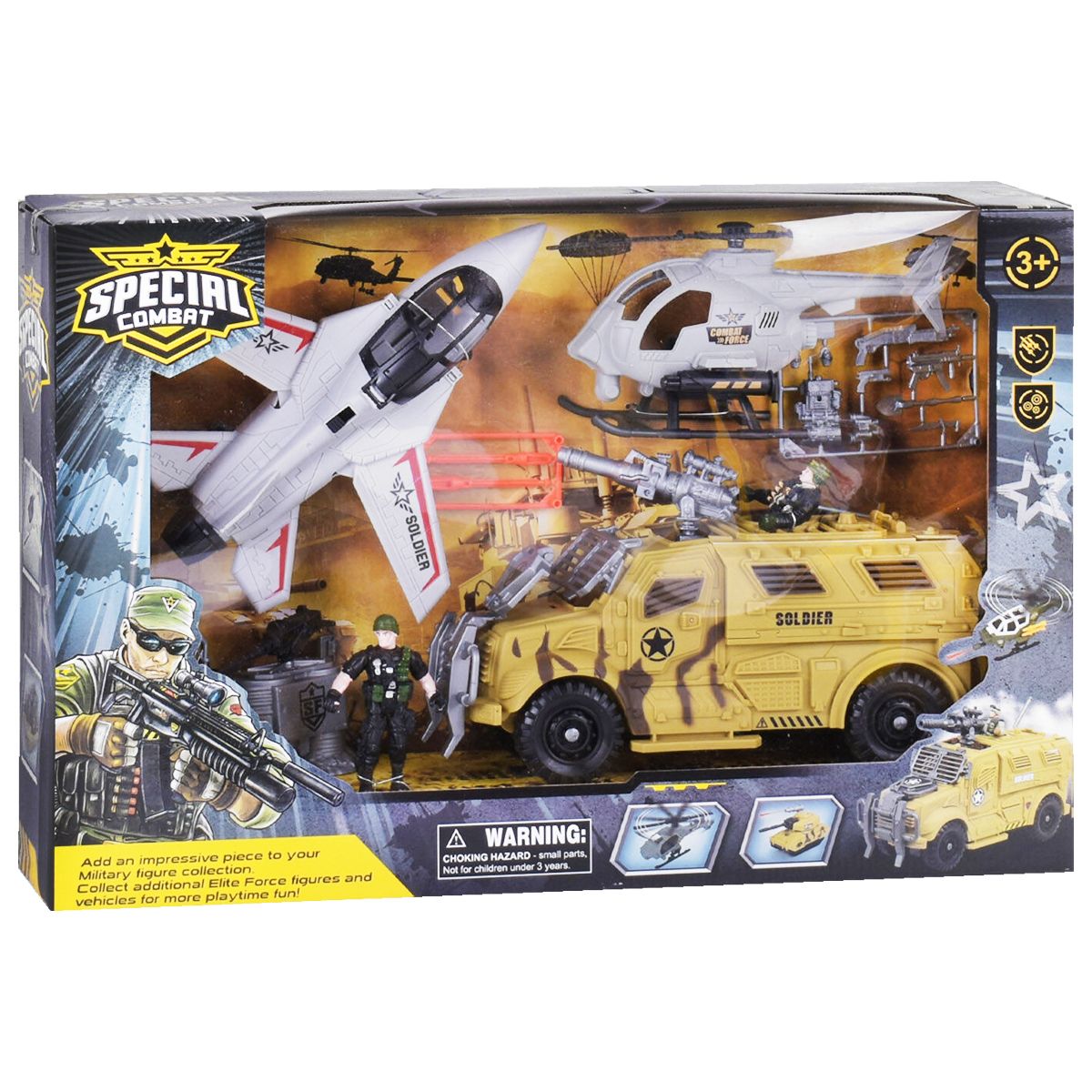 Игровой военный набор "Special Combat" Игровой военный набор "Special Combat"