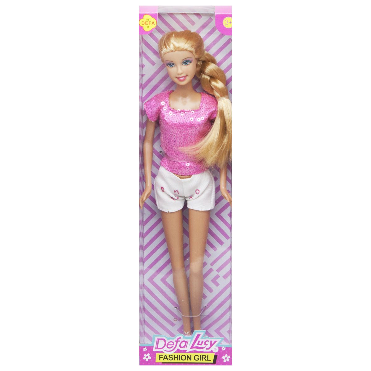 Лялька "Defa Lucy Fashion", в рожевому  фото 1