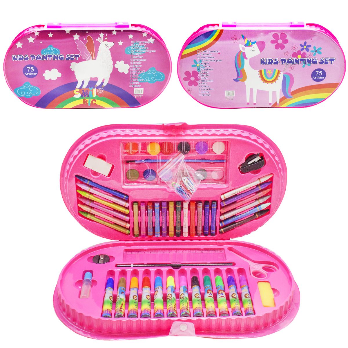 Набір для творчості "Kids painting set", для дівчаток Набір для творчості "Kids painting set", для дівчаток