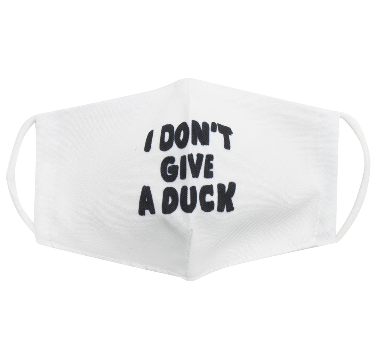 Багаторазова 4-х шарова захисна маска "I dont give a duck" розмір 3, 7-14 років
