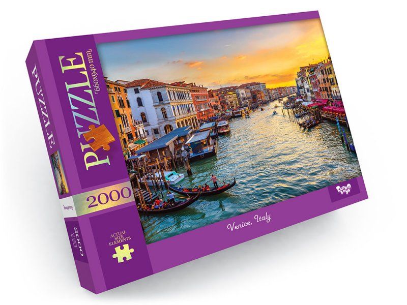 Пазлы "Венеция: Италия", 2000 элементов