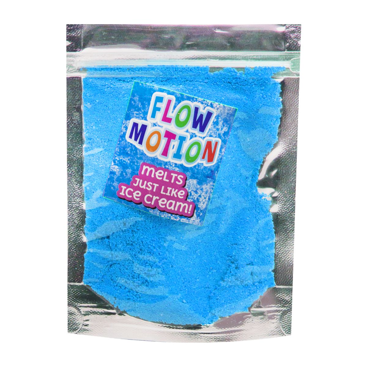 Антистресс "Живой снег", синий  фото 1