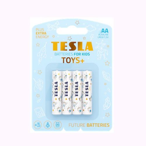 Батарейки "TESLA AA: TOYS BOY", 4 шт Батарейки "TESLA AA: TOYS BOY", 4 шт