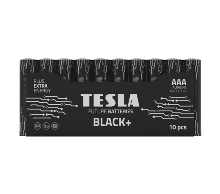 Батарейки "TESLA AAA: BLACK+, 10 шт Батарейки "TESLA AAA: BLACK+, 10 шт