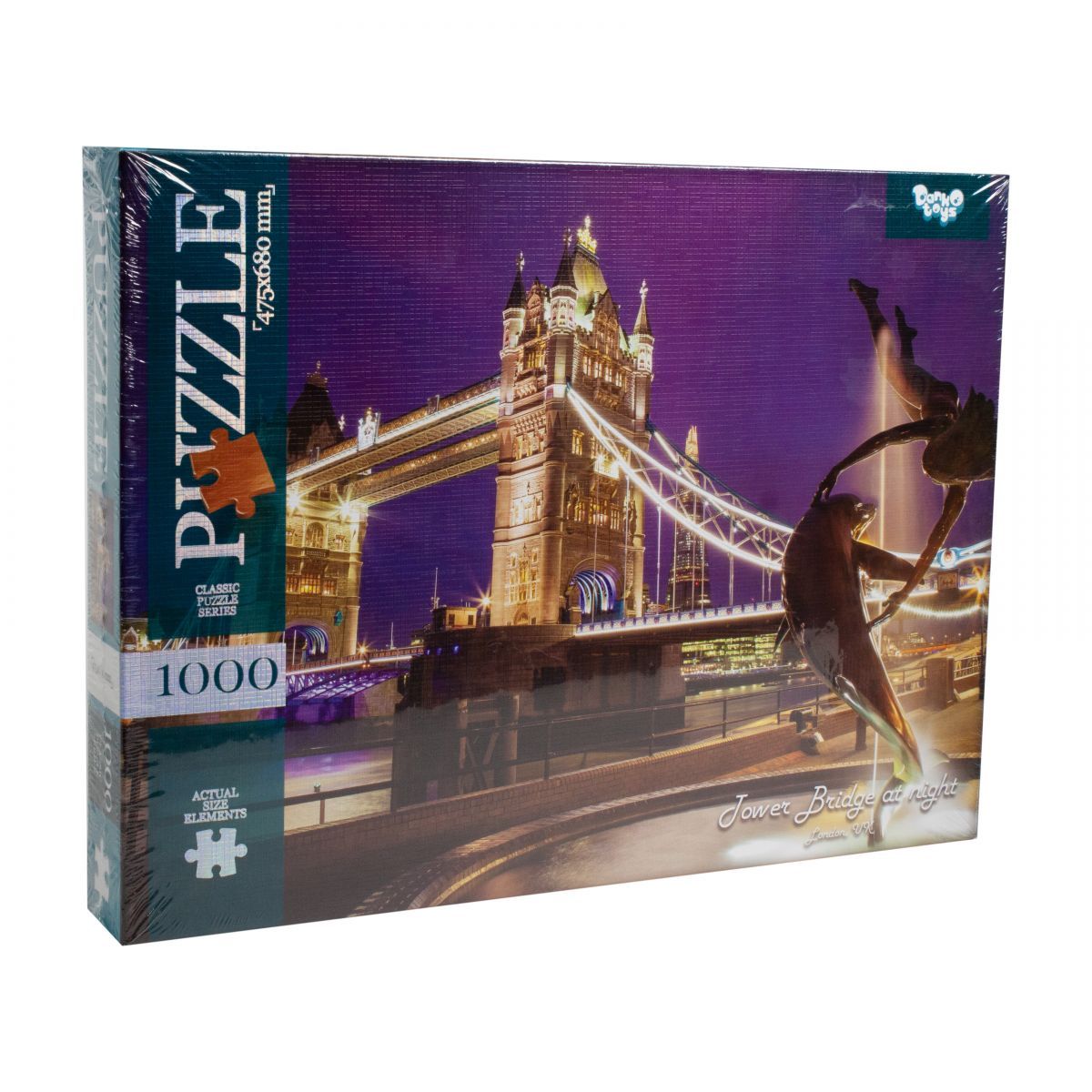 Пазлы "Тауэрский мост, Лондон", 1000 элементов