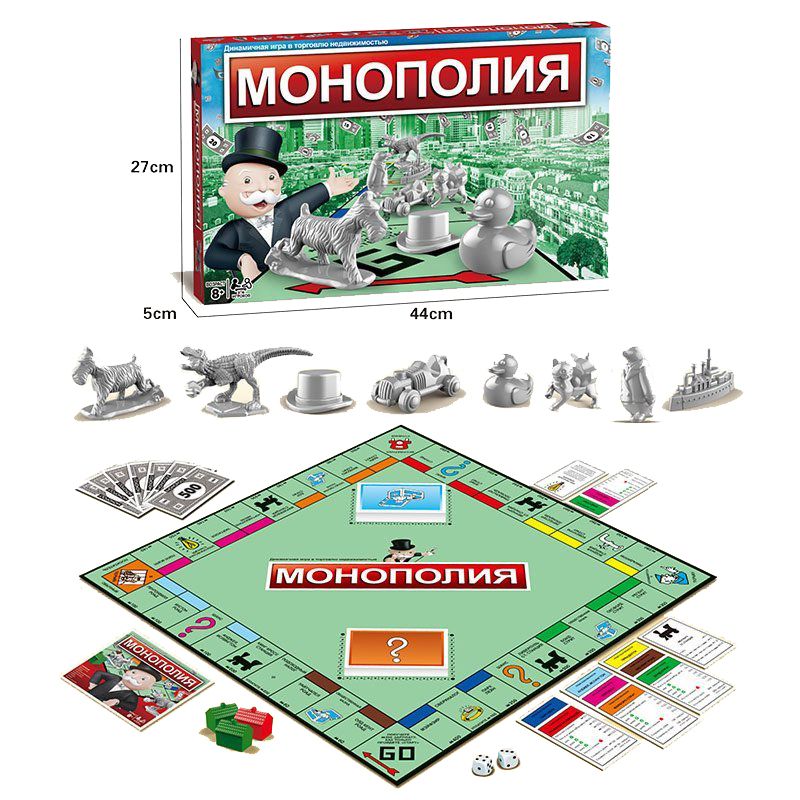 Настольная игра "Монополия" Настольная игра "Монополия"