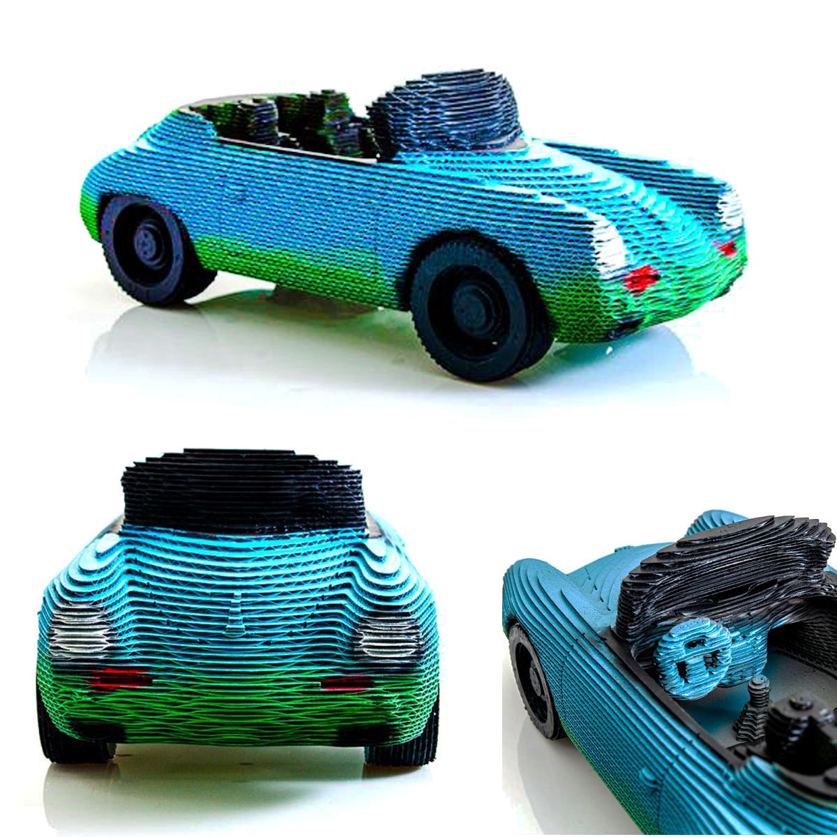 3D пазл "Cabriolet"