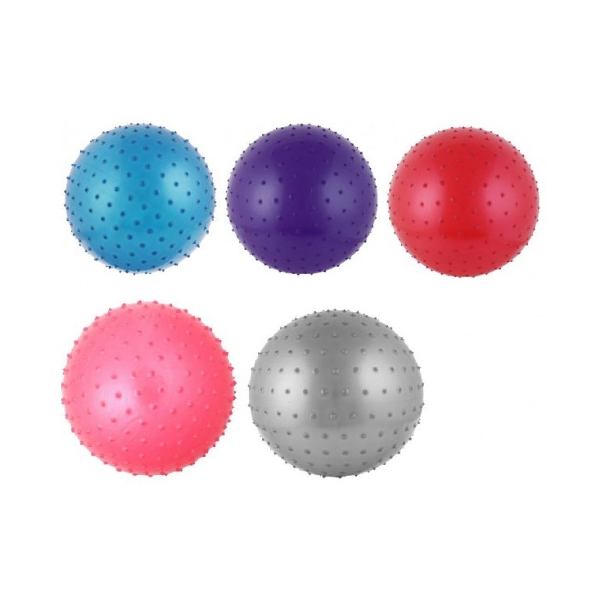 ЧП189841 [CO15008] М'яч для фітнесу CO15008 (20шт) 95 см 1500 грам в коробці 4 кольори з шипиками