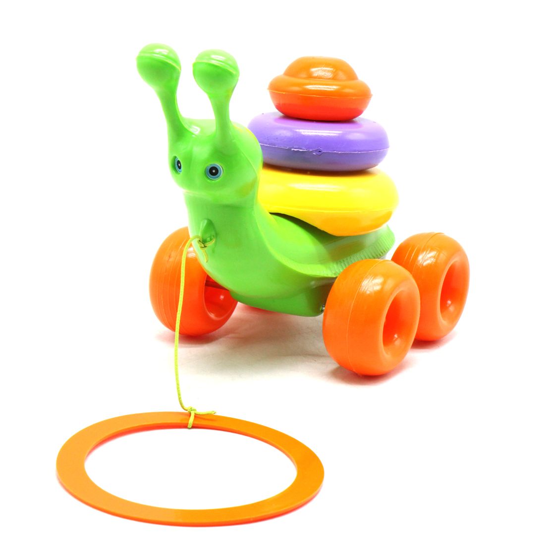 Развивающая игрушка "Улитка", зелений