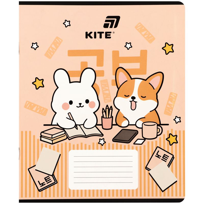 Тетрадь 18 л. , кл. , софт тач + УФ лак, Kite  фото 16