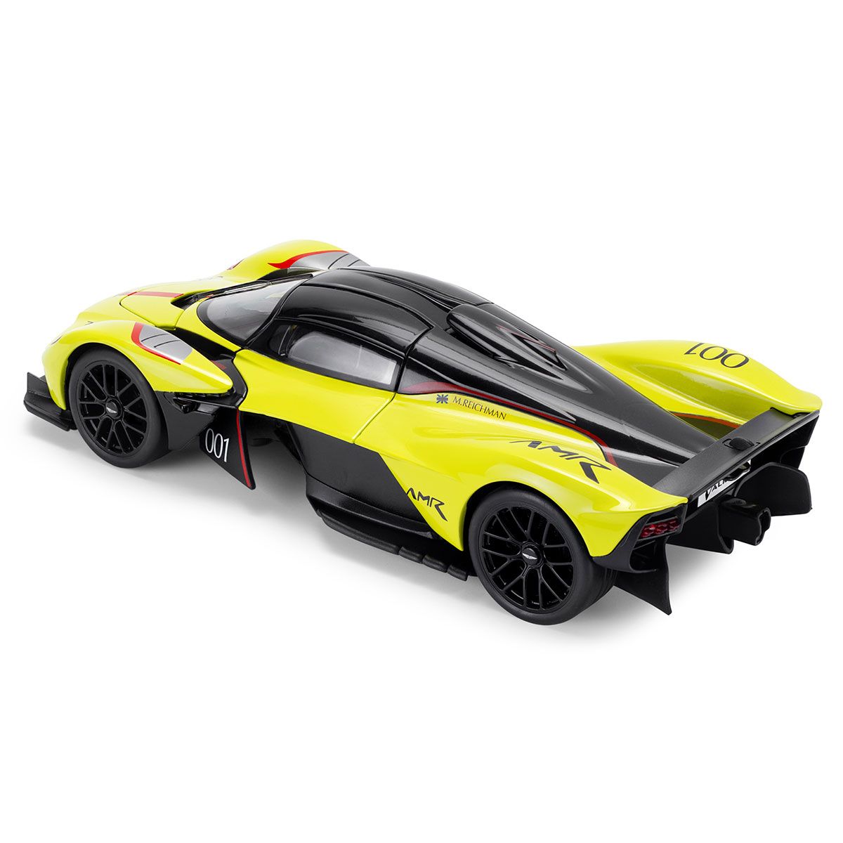 Автомодель - Aston Martin Valkyrie (жёлтый, 1:18)  фото 16