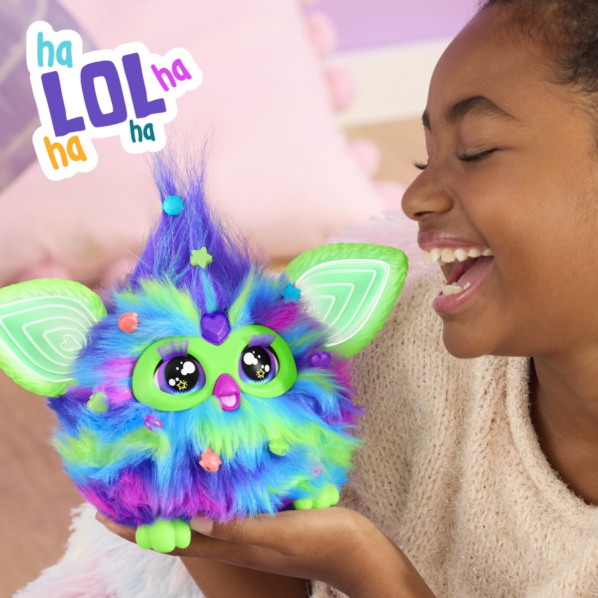 Игрушка интерактивная Furby Aurora Furbealis Голубой  фото 16