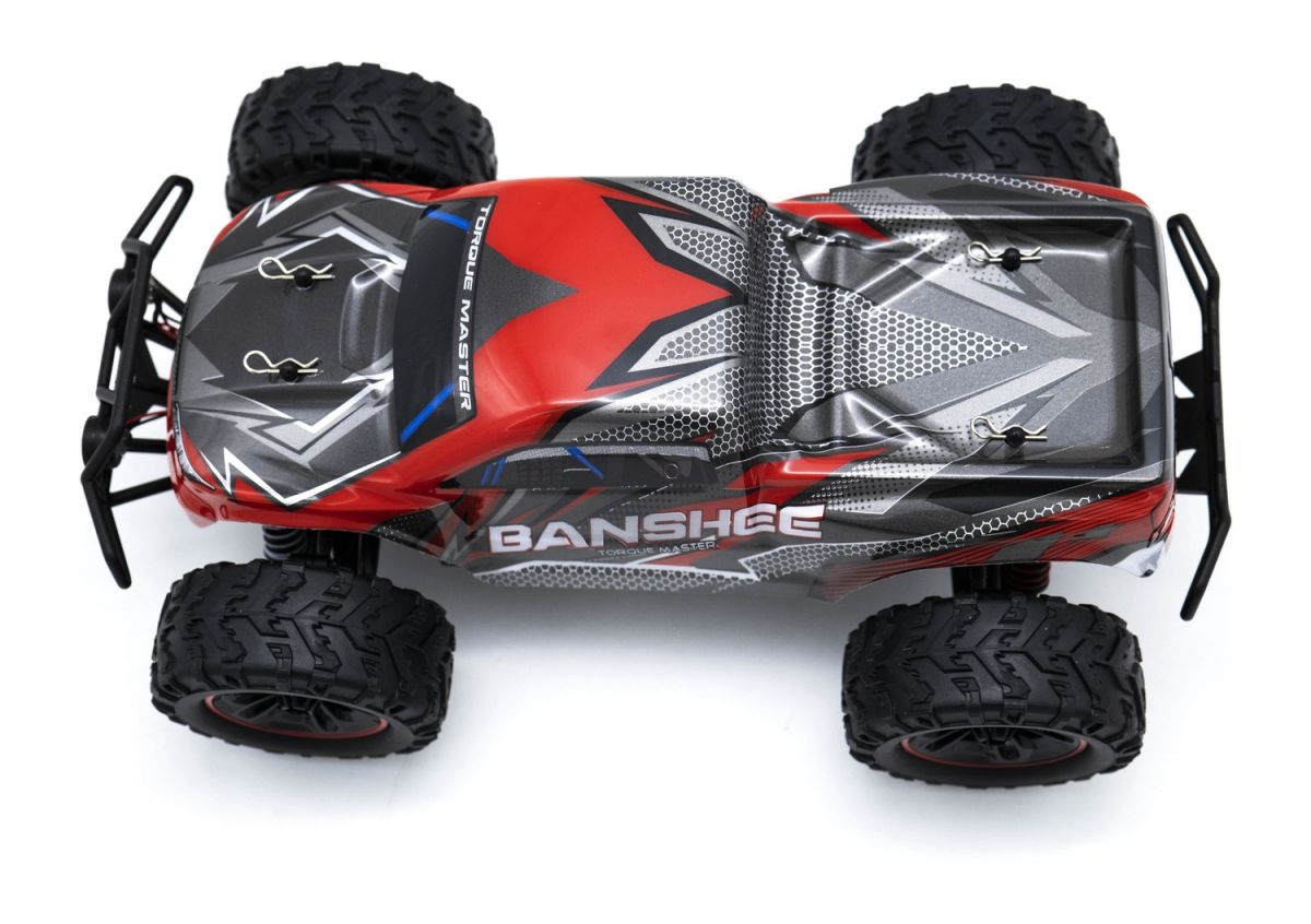 Машинка на р/к Banshee 4x4, 30км/ч, пропорциональное управление, светящиеся фары, 7. 4В/1300мАч  фото 16
