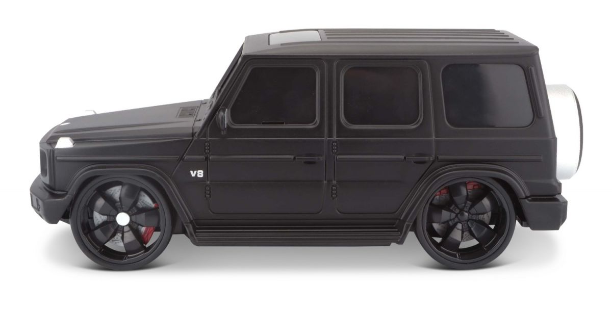 Машинка іграшкова на р/к  2018 Mercedes-Benz G-Class, масштаб 1:24 матовий чорний  фото 16
