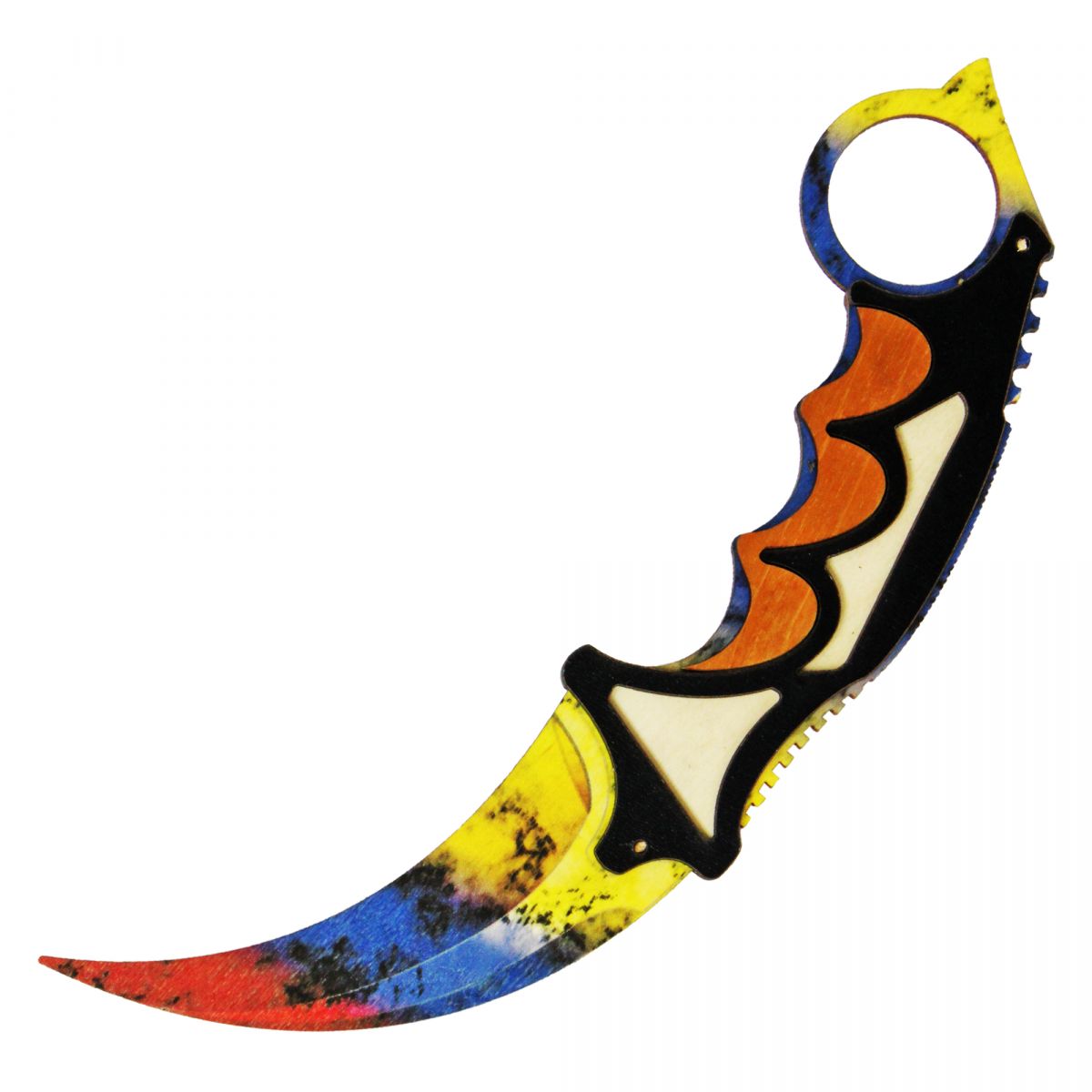 Нож Керамбит из CS GO (Marble fade)