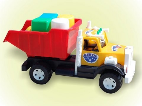 Вантажівка "Фарго-будівельник" з кубиками