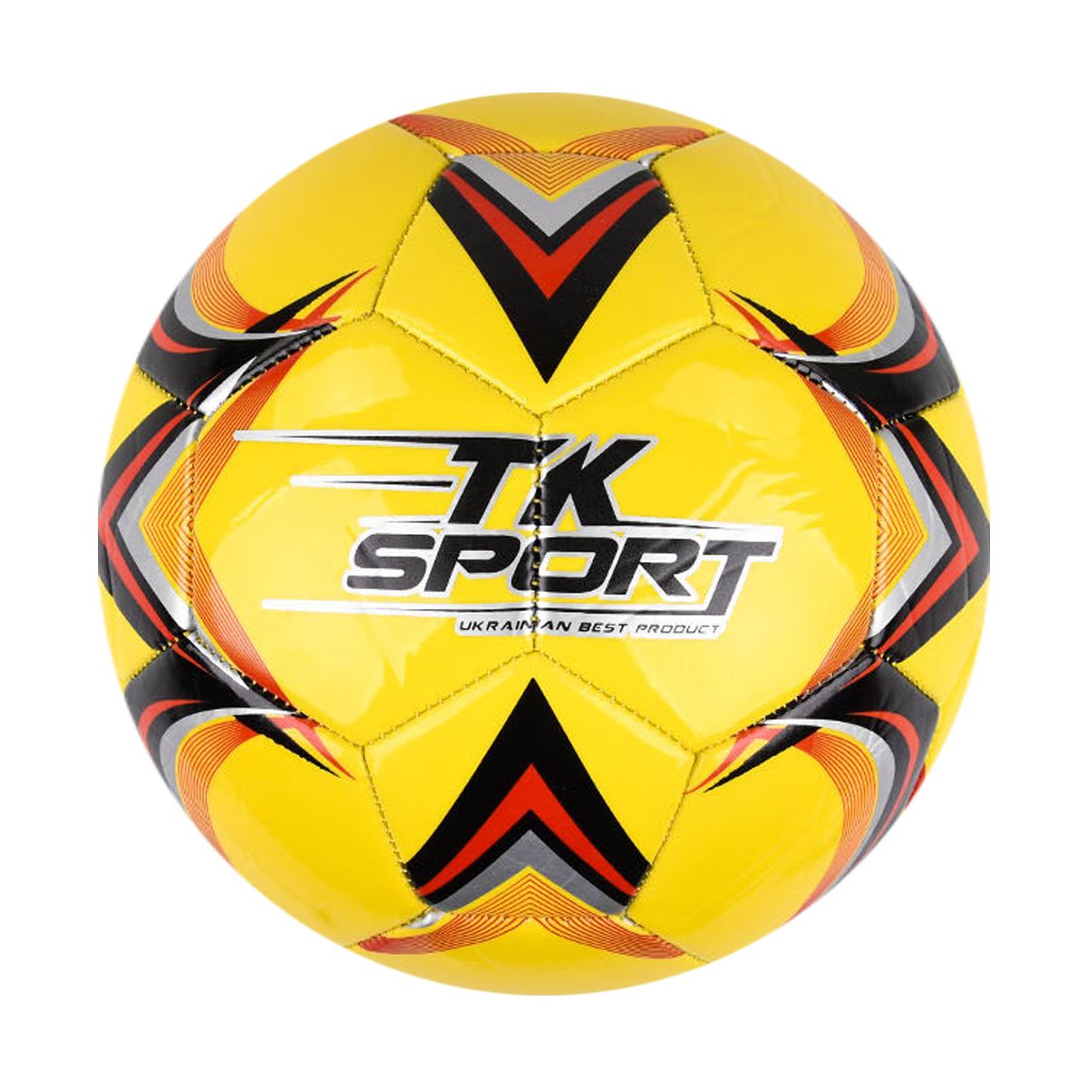 Мяч футбольный "TK Sport", желтый Мяч футбольный "TK Sport", желтый