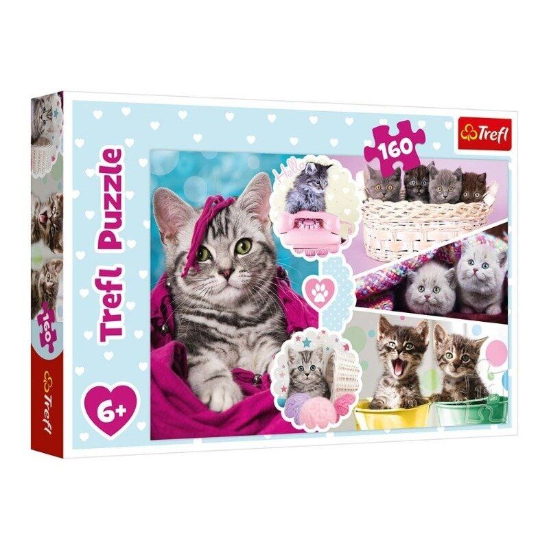 Пазли "Котики", 160 елементів  фото 1