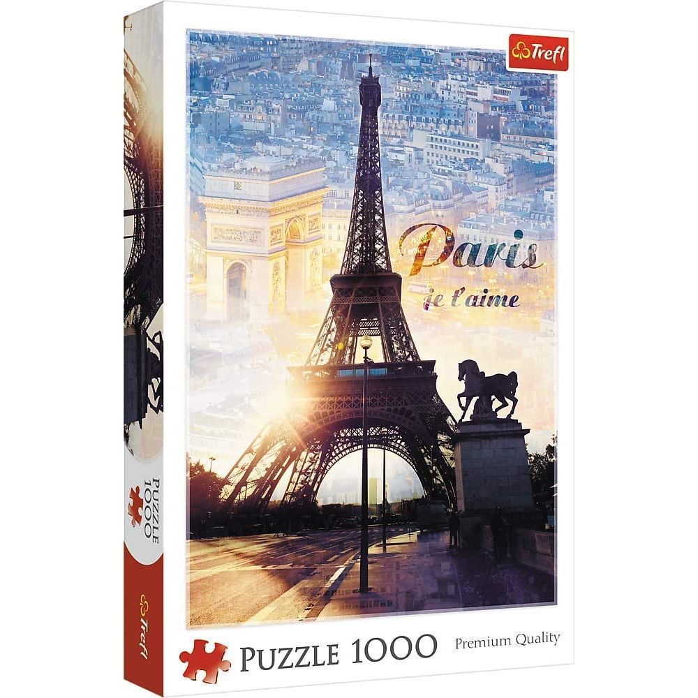 Пазлы "Париж на рассвете", 1000 элементов