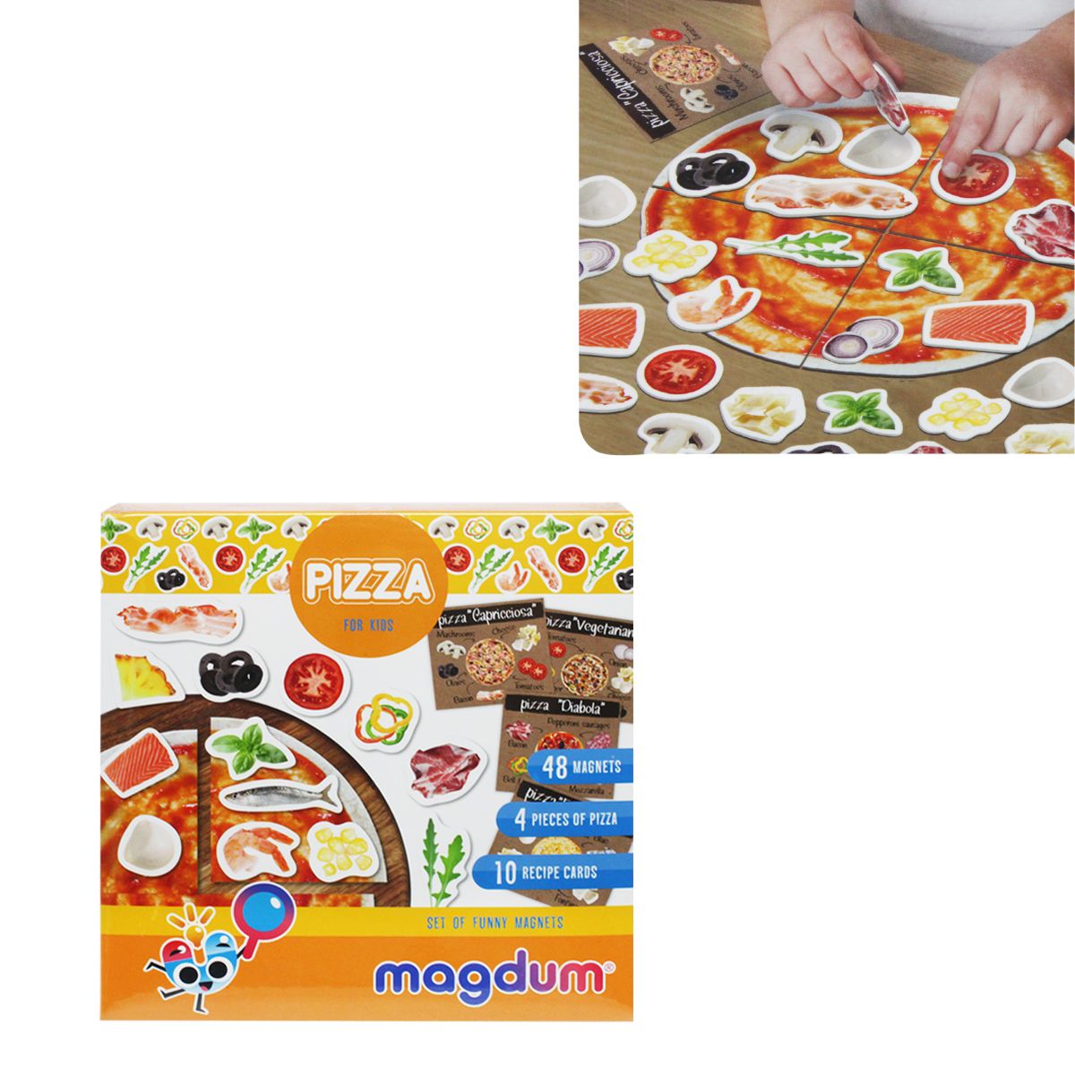 Магнитная игра "Пицца"