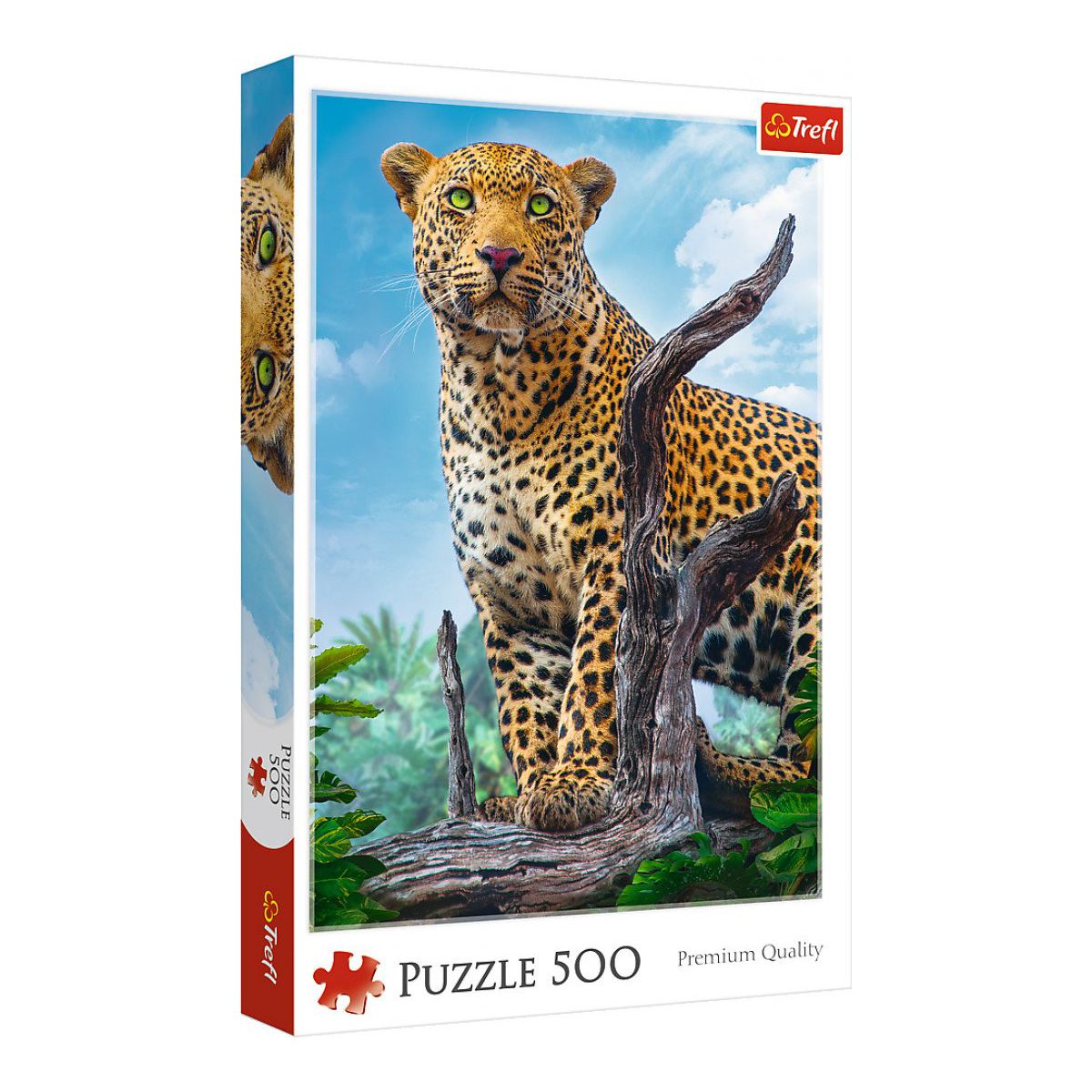 Пазлы "Дикий леопард", 500 элементов