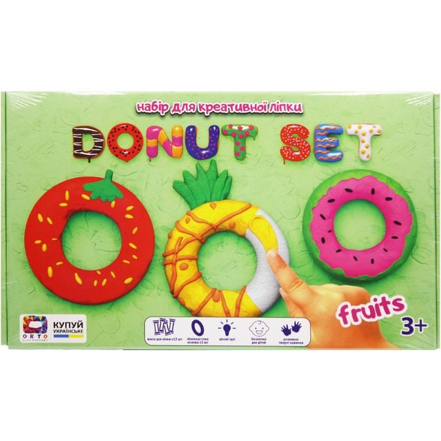 Набір для ліплення "Donut Set Fruits"